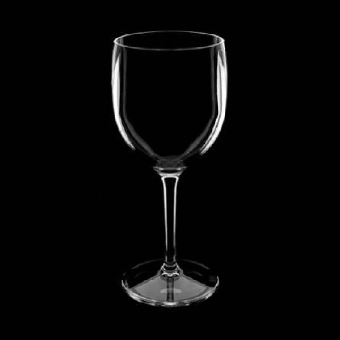 Wijngals kunststof 20cl transparant