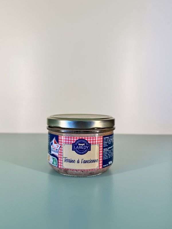Terrine de campagne à l&#39;ancienne 180 gr.