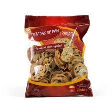 Panadería Jesús, Toastjes met rozijnen en walnoten (5 cm) 135 g