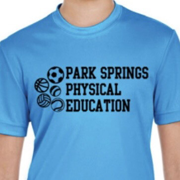 👕 PE Dry Fit Uniform Shirt - BLUE