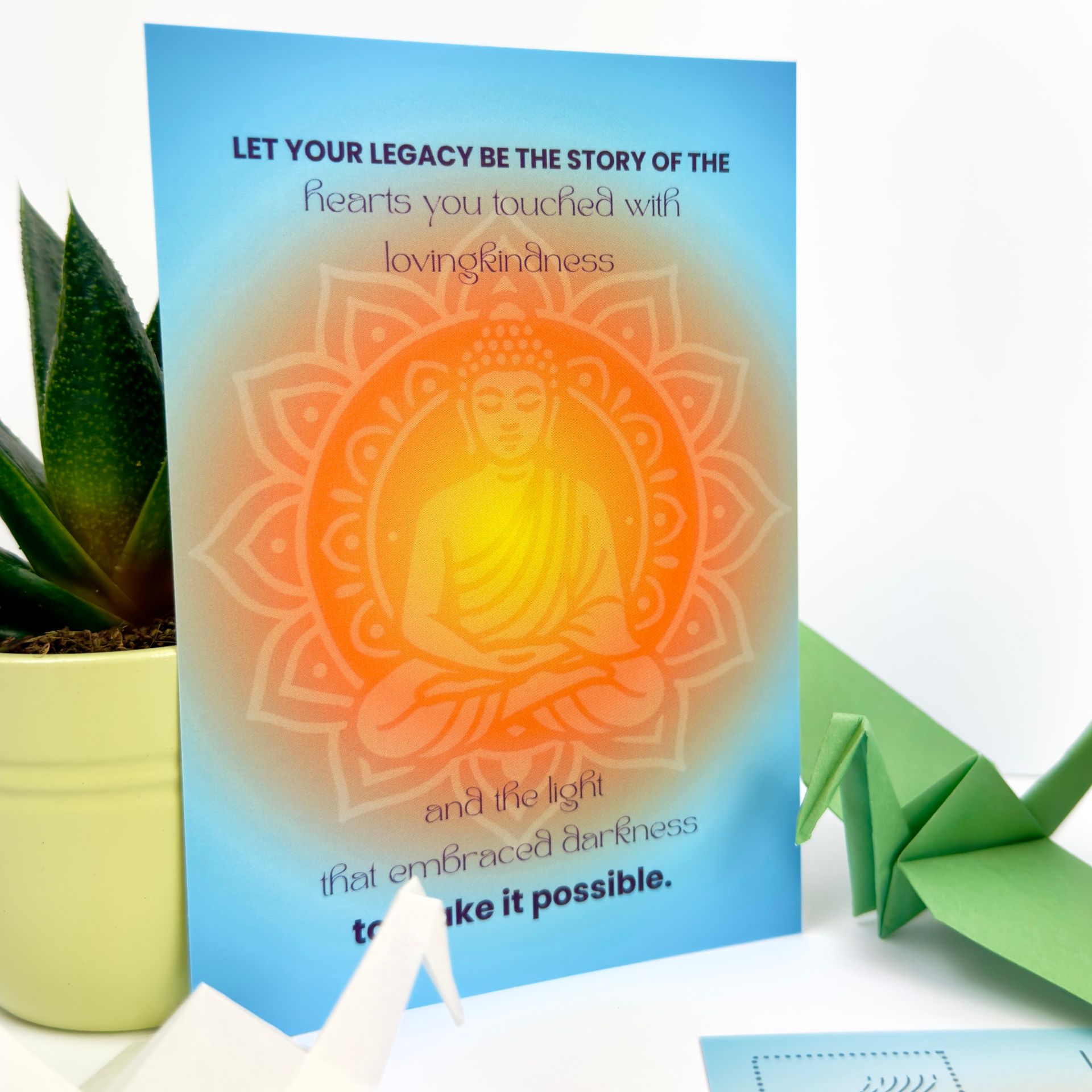 Postkarte „Lovingkindness“