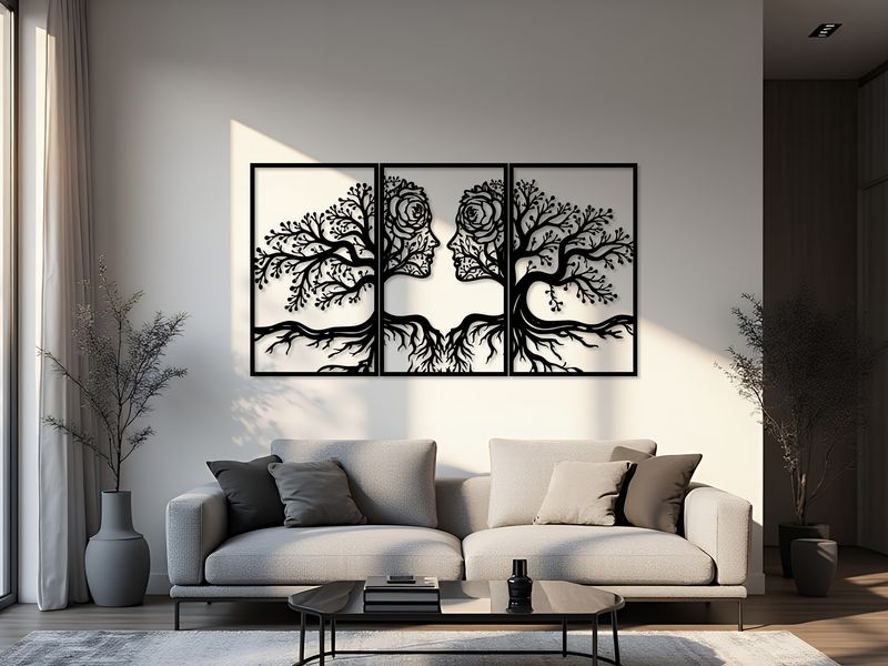 Drzewo Róży – Twarze wzór 2