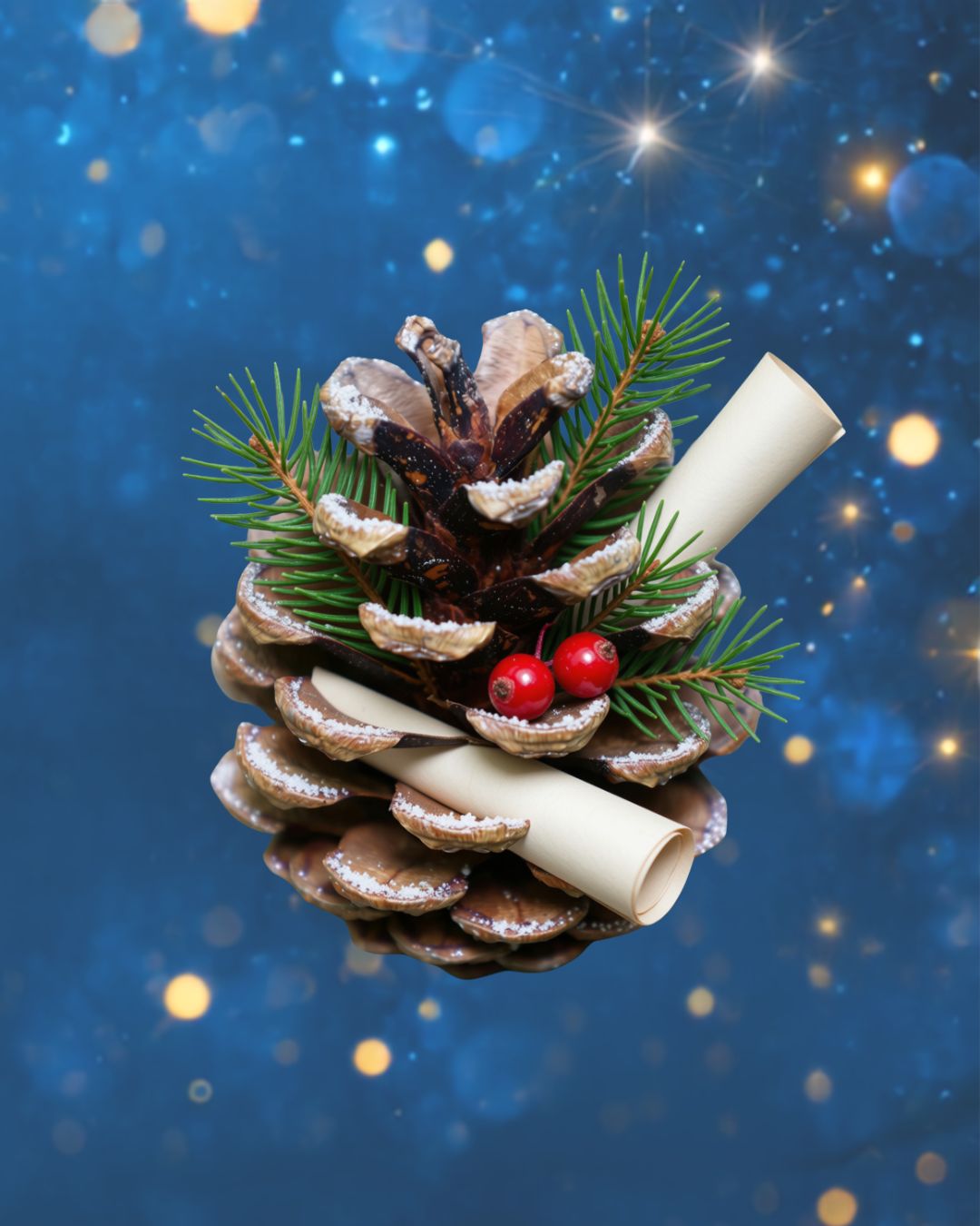 Yule Pinecone