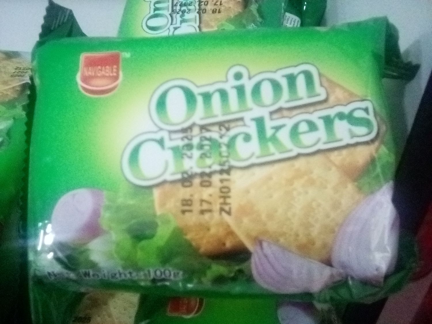 Onion Crackers 100g