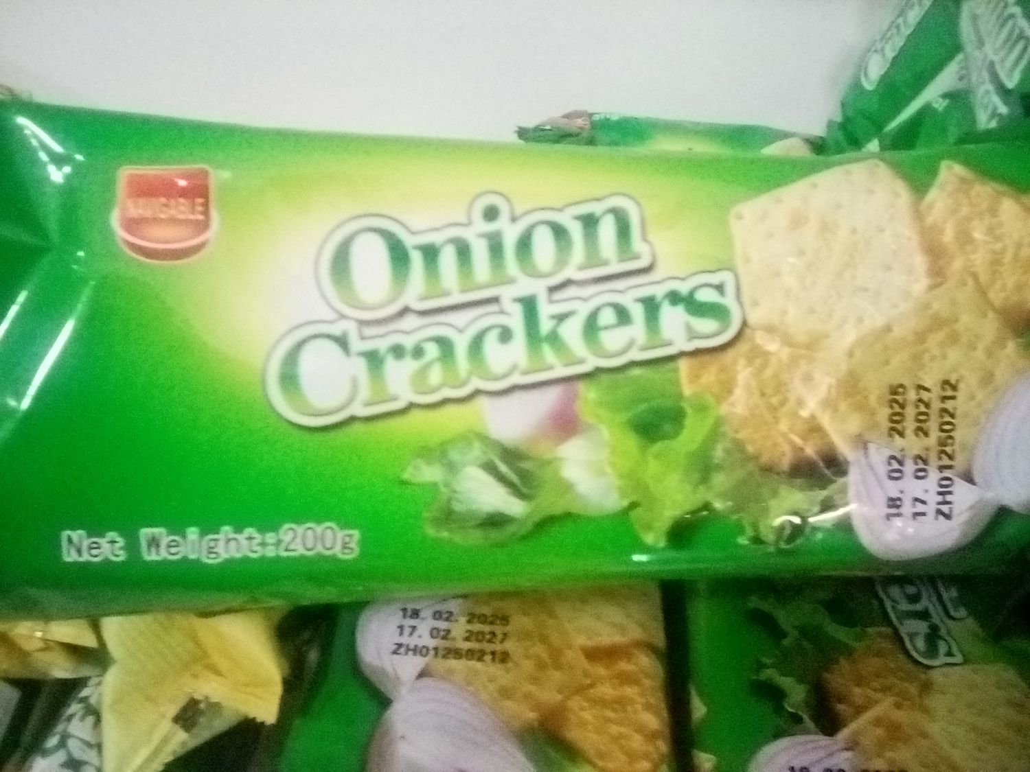 Onion Crackers 200g