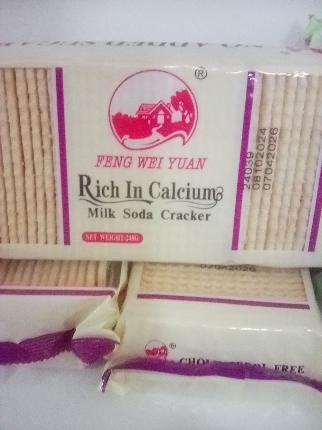 Milk Soda Crackers 248g
