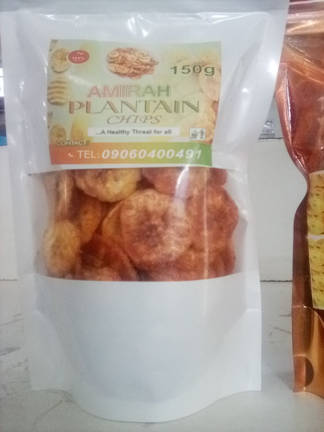 AMIRA PLANTAIN CHIPS 150g