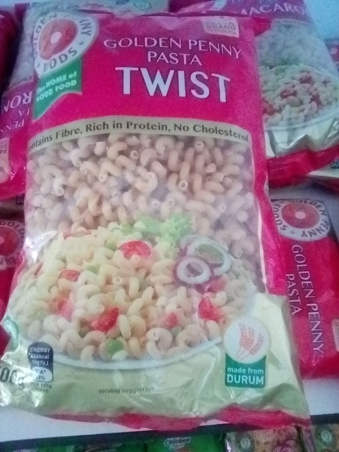 Macaroni twist