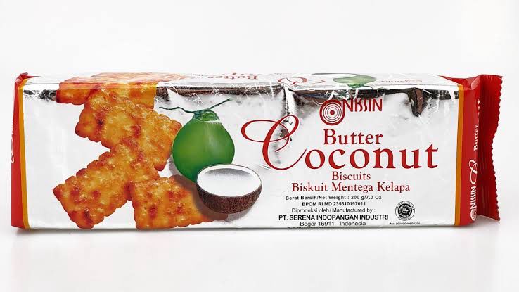 Butter Coconut Biscuits