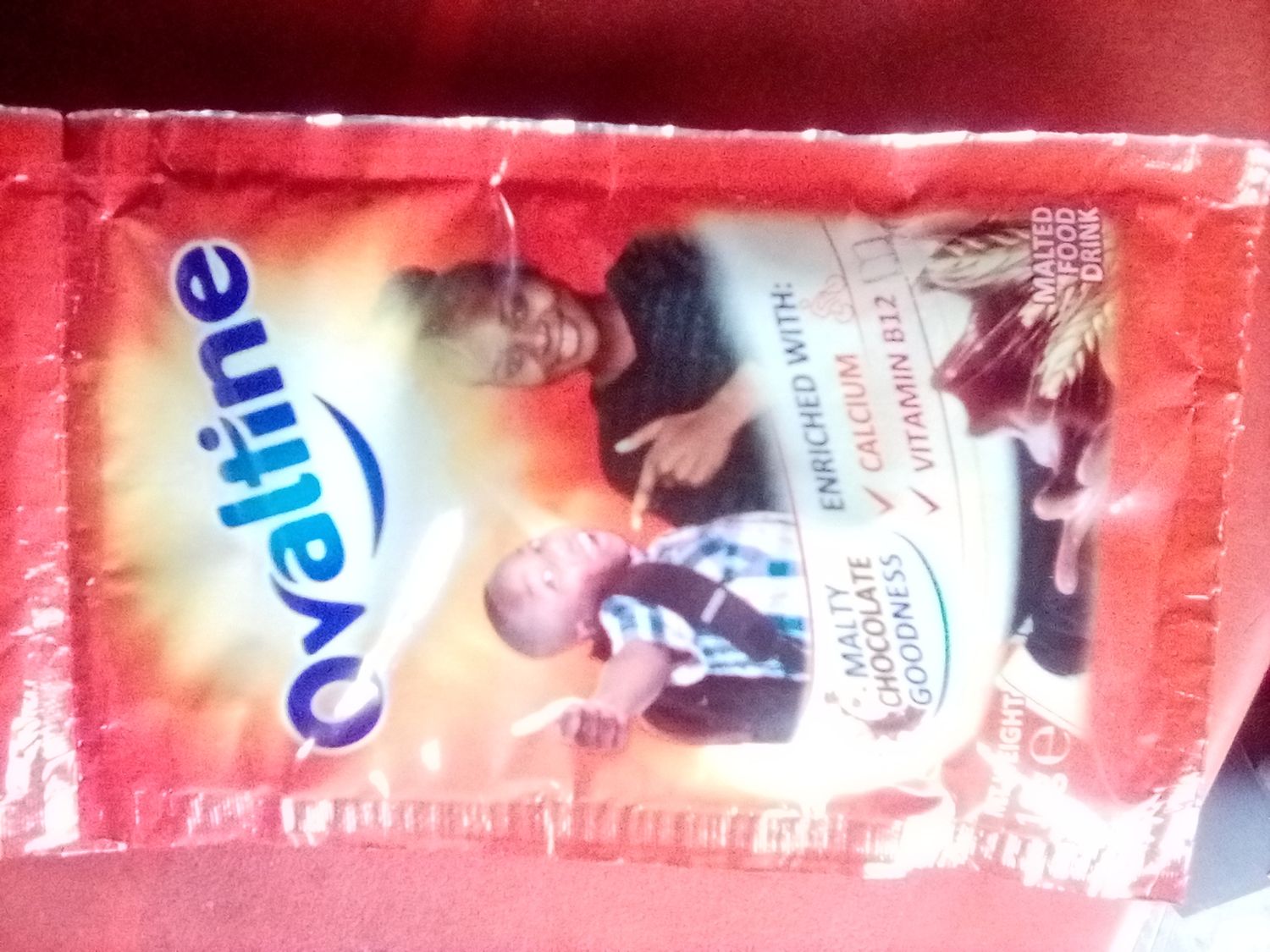 Ovaltine sachet