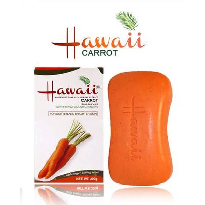 Hawaii Carrot Whitening soap