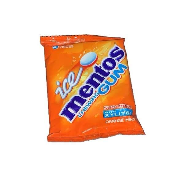 ICE MENTOS ORANGE MINT