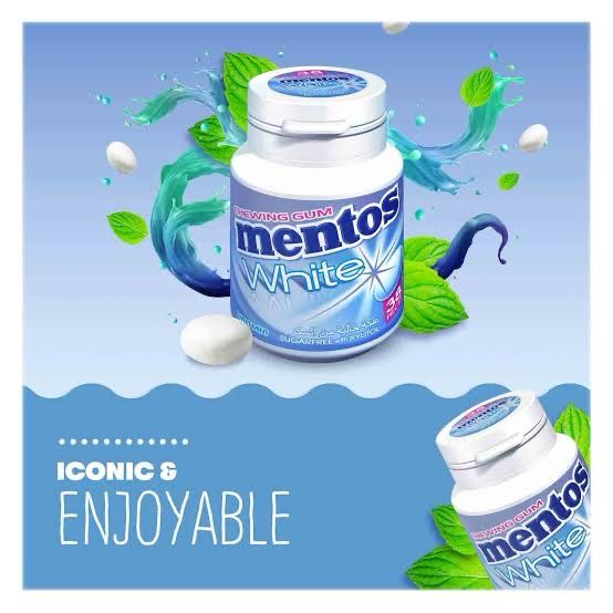 MENTOS WHITE 38PCS