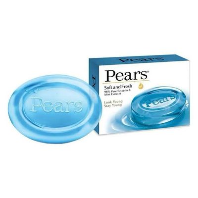 PEAR TRANSPARENT SOAP WITH MINT EXTRACT
