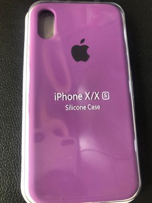IPHONE X PURPLE SILICON