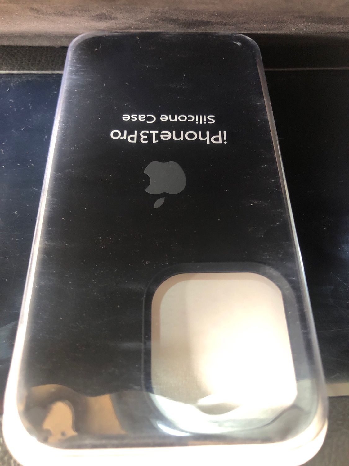 IPHONE 13pro Black Silicon