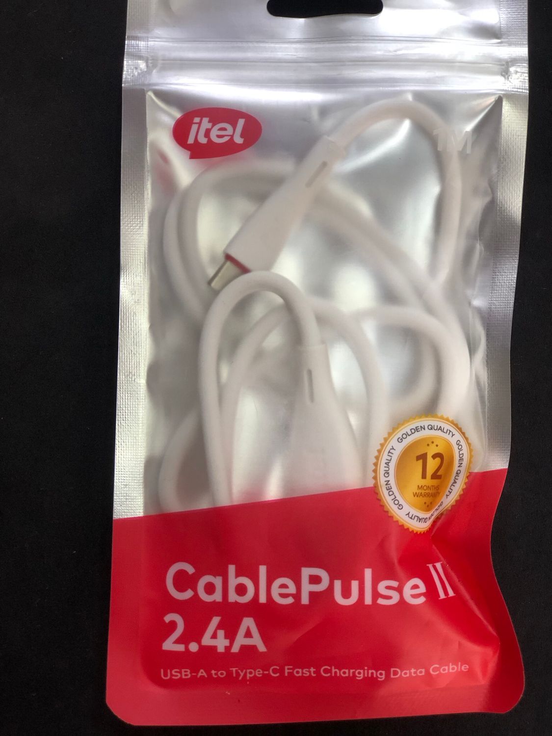 Itel Cable 2.4A Type C