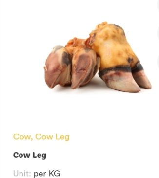 Cow leg 1 kg