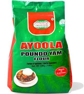Ayoola Poundo yam flour 1kg