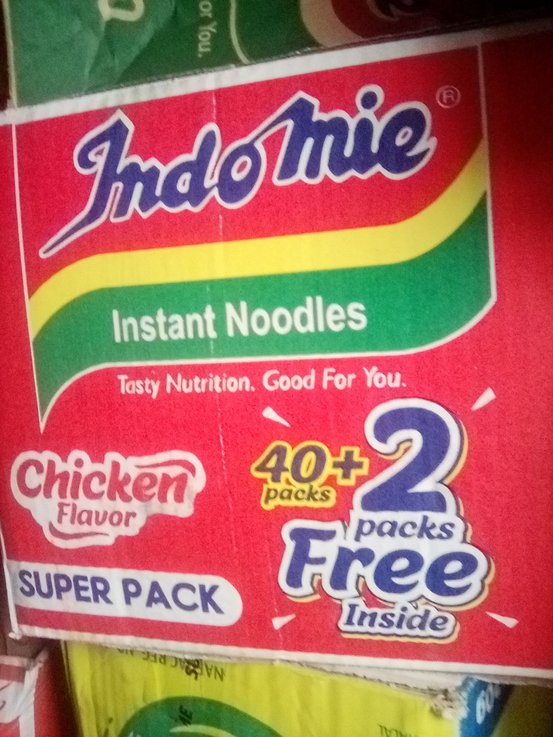 Indomie Super Pack carton