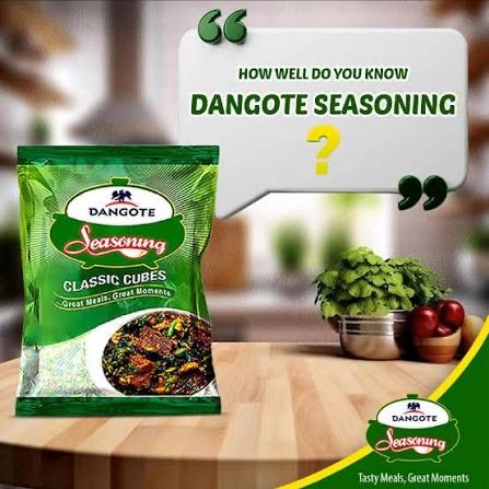 Dangote Seasoning cube
