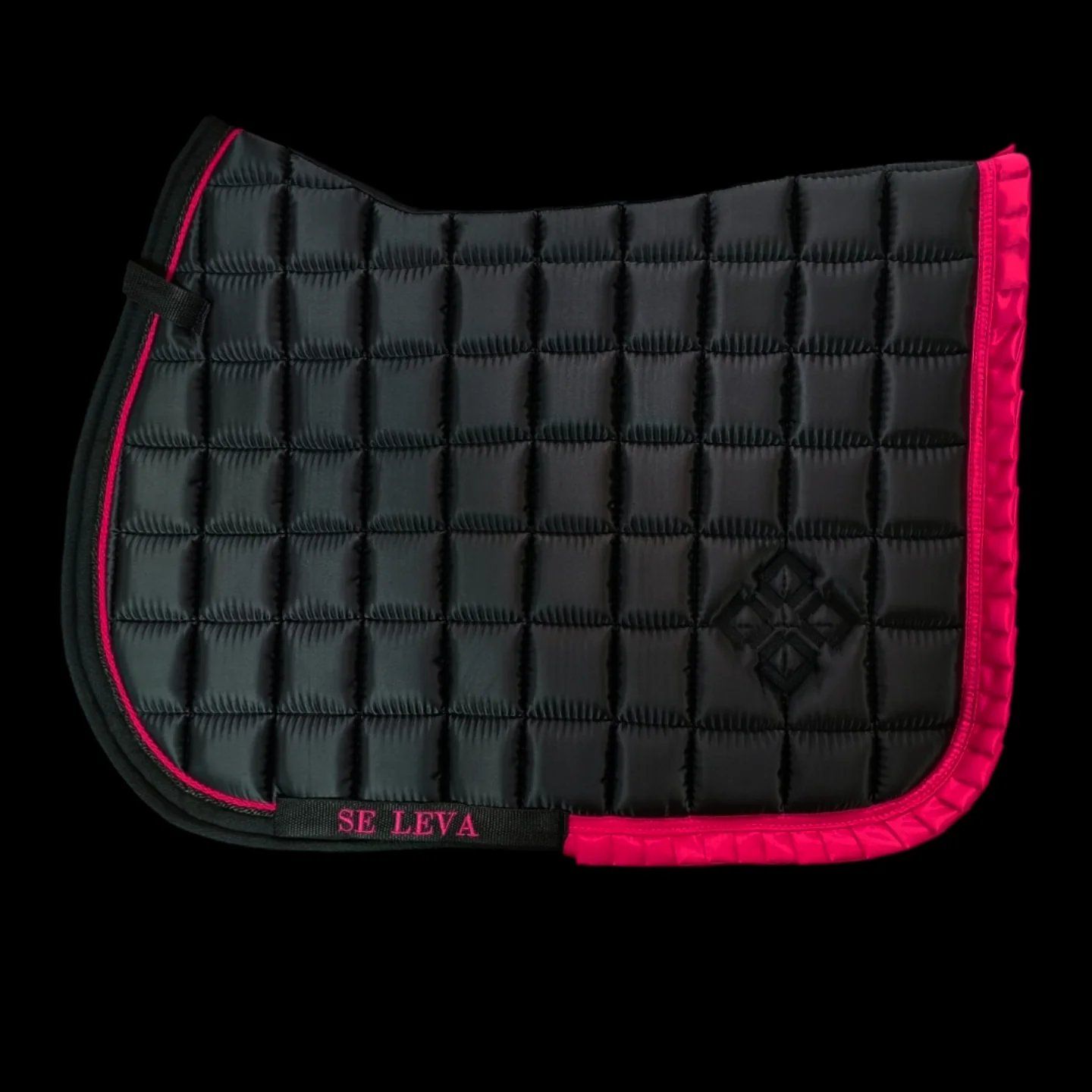 Black and Pink Ruffle Set