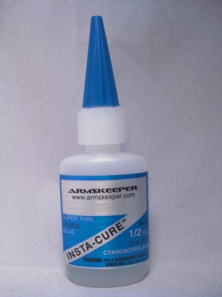 ArmsKeeper Glues: Insta-Cure Super Thin (.5 oz.)