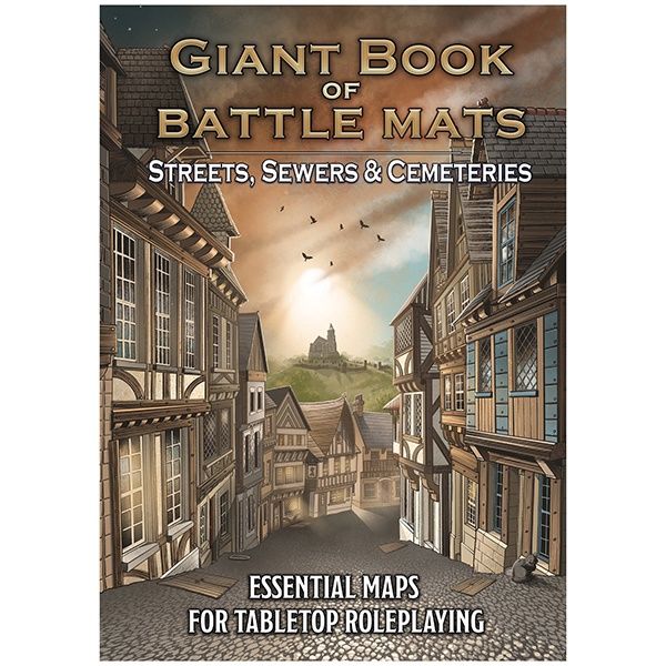 Battle Mat: Big Book of Battle Mats - Streets, Sewers &amp; Cemeteries