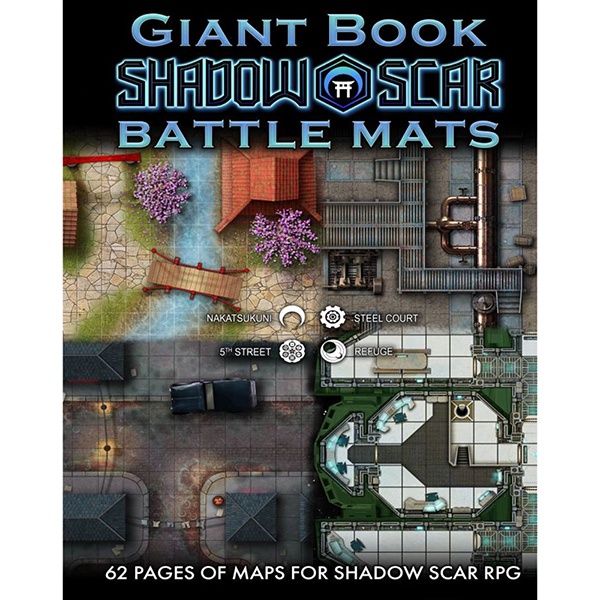 Battle Mat: Giant Book of Shadow Scar Battle Maps