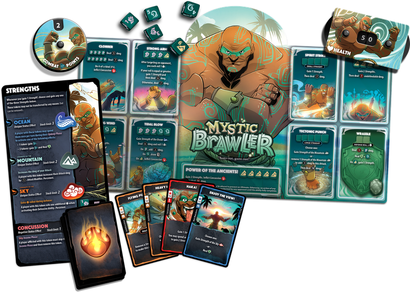 DICE THRONE HERO PACK - MYSTIC BRAWLER