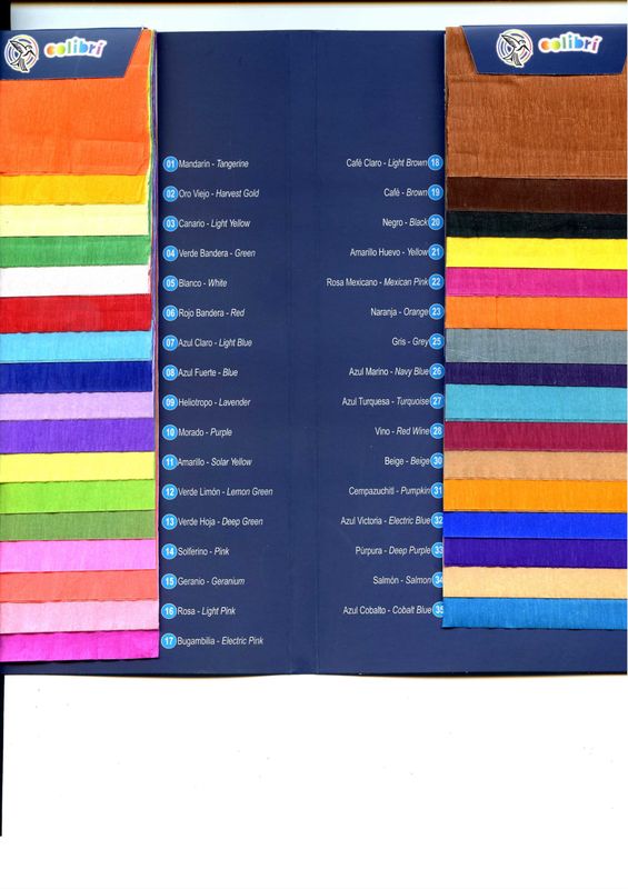 Crepe Paper Colibri