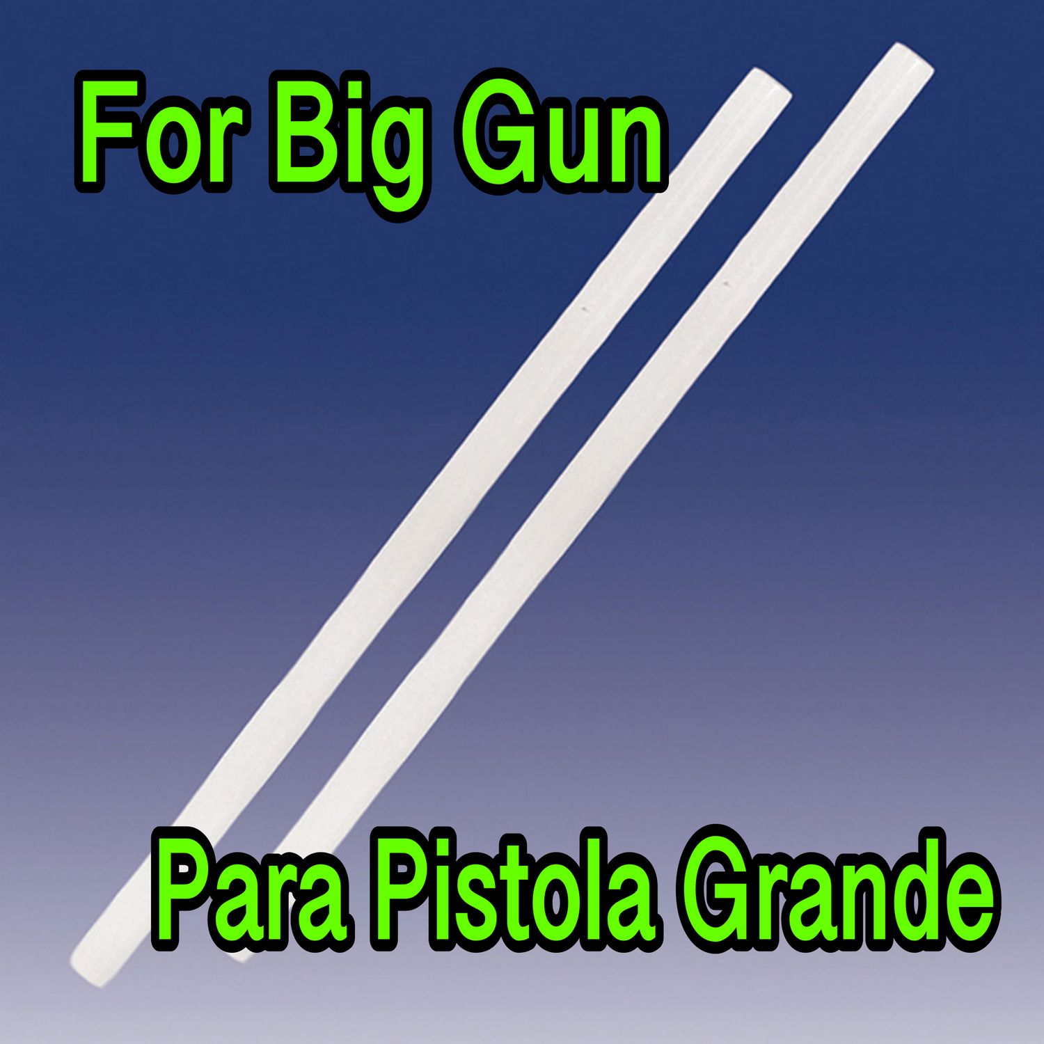 Silicon Caliente Barra / Hot Glue Stick, SIZE: 11MM X 10&quot; LARGE GLUE STICK 2 KG/CTN