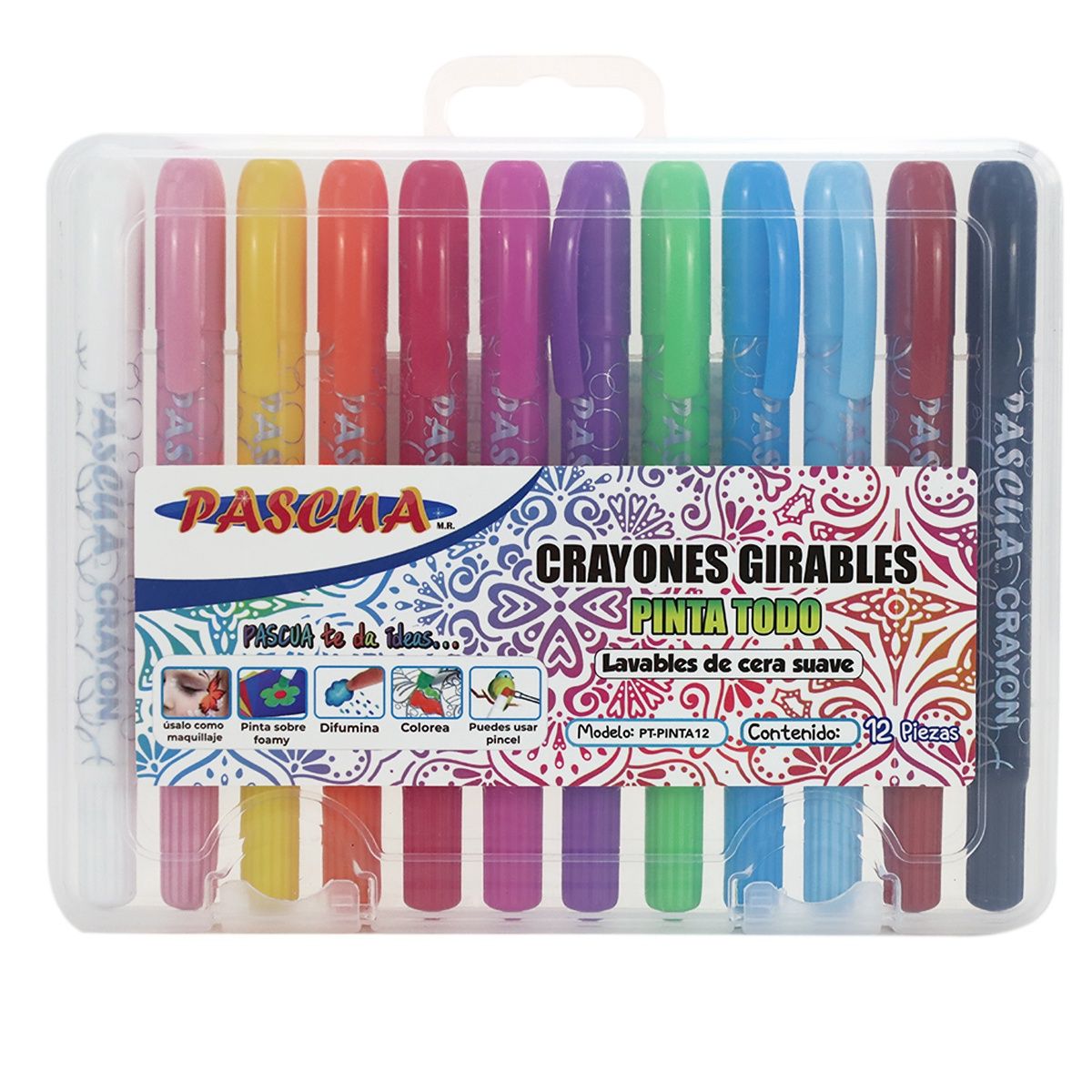 Crayones Girables Pinta Fomi y Mas
