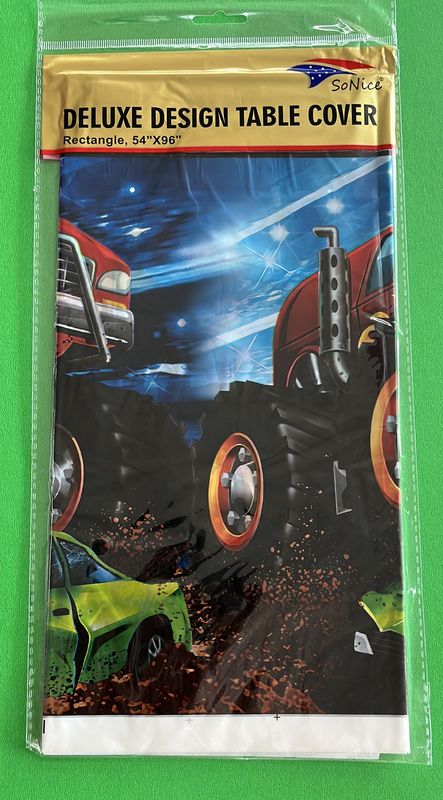 Monster Truck Table Cover