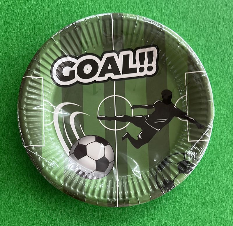 Soccer 7&quot; Plates 24pcs