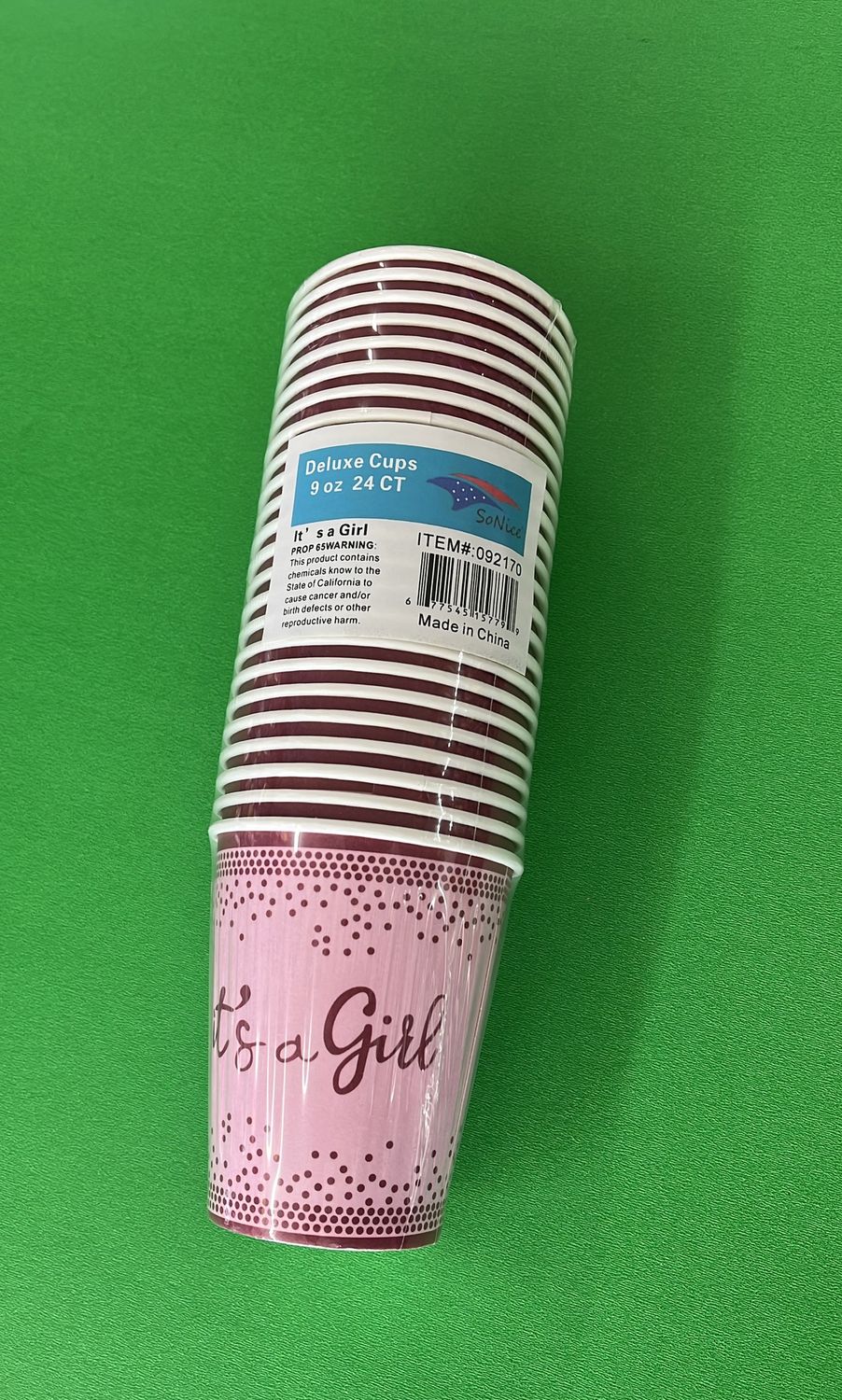 It&#39;s A Grirl 9oz Cups 24ct