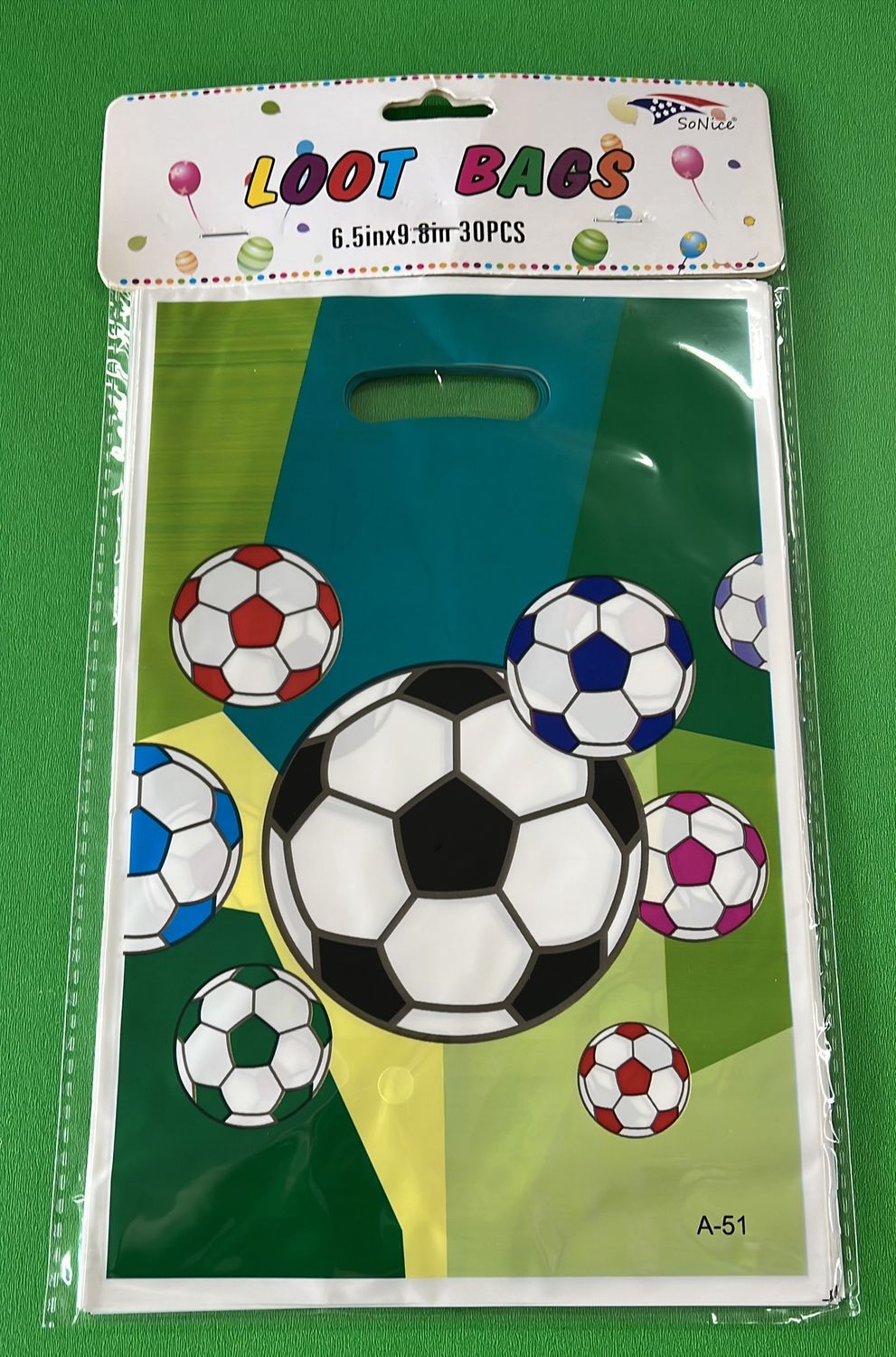 Soccer Loot Bags 30ct