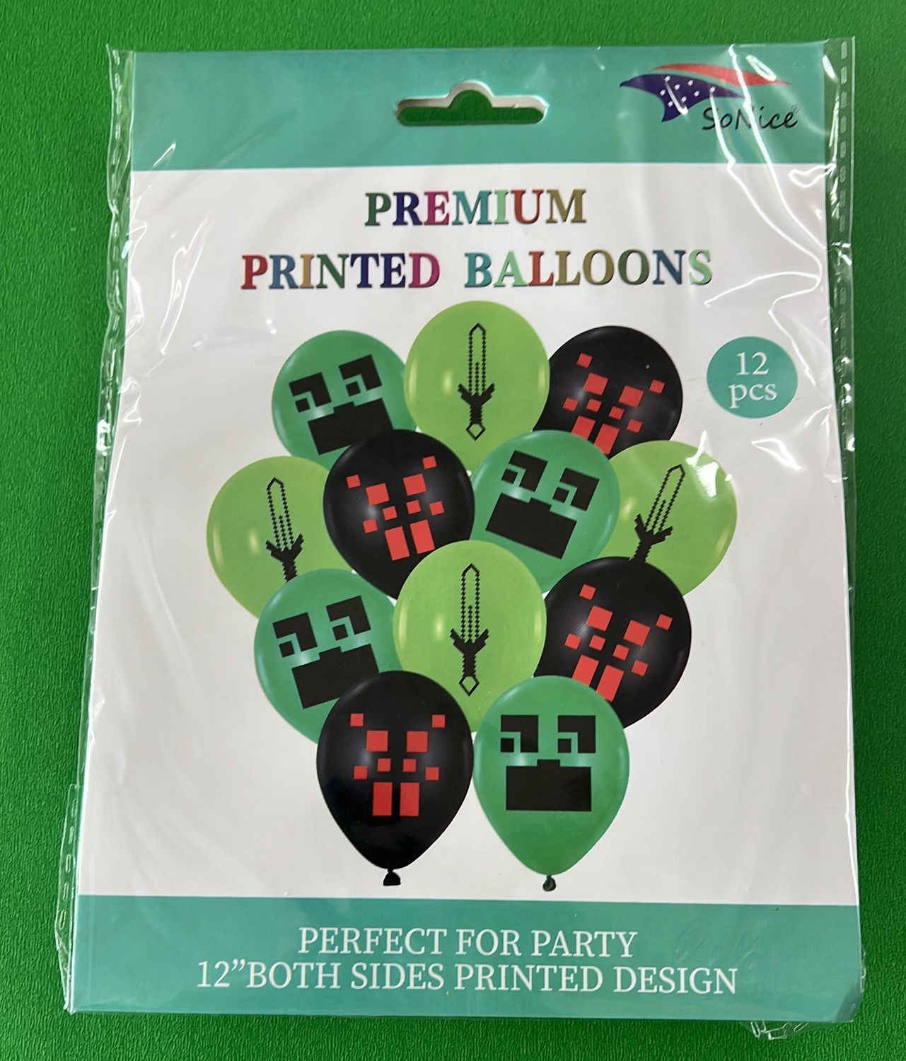 Minecraft 12&quot; Ltx Blln 12pcs