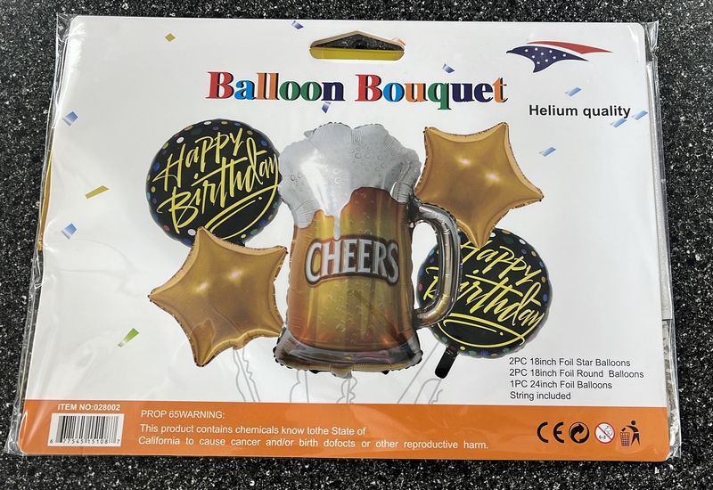 Beer Balloon Bouquet