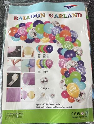 Fiesta Balloon  Garland