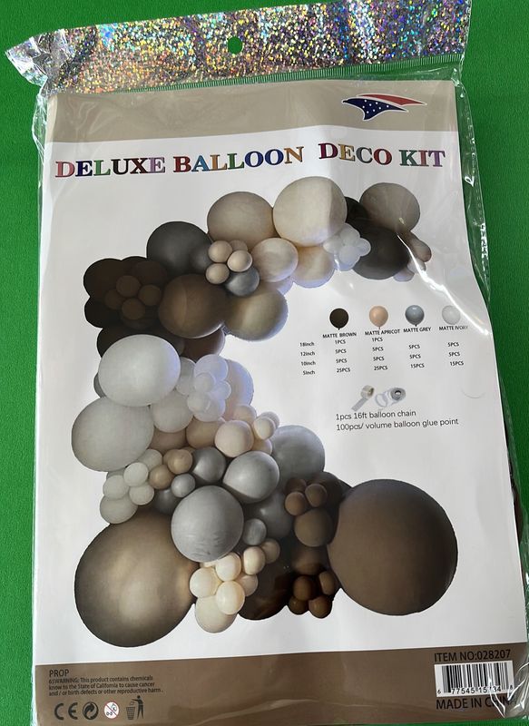 Matte Balloon Garland Kit