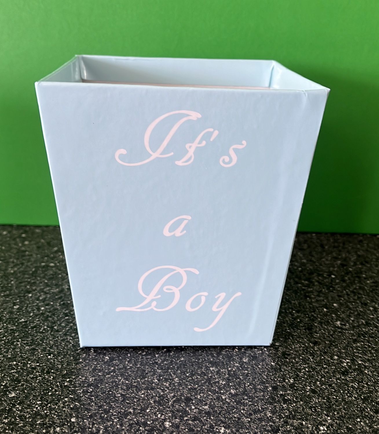 Craft Centerpiece box It&#39;s a boy
