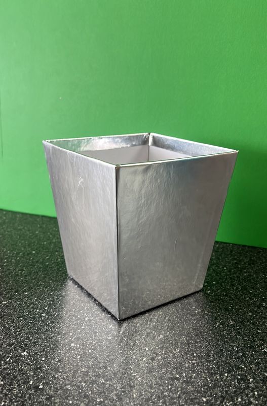 Craft Party Box Metallic Silver