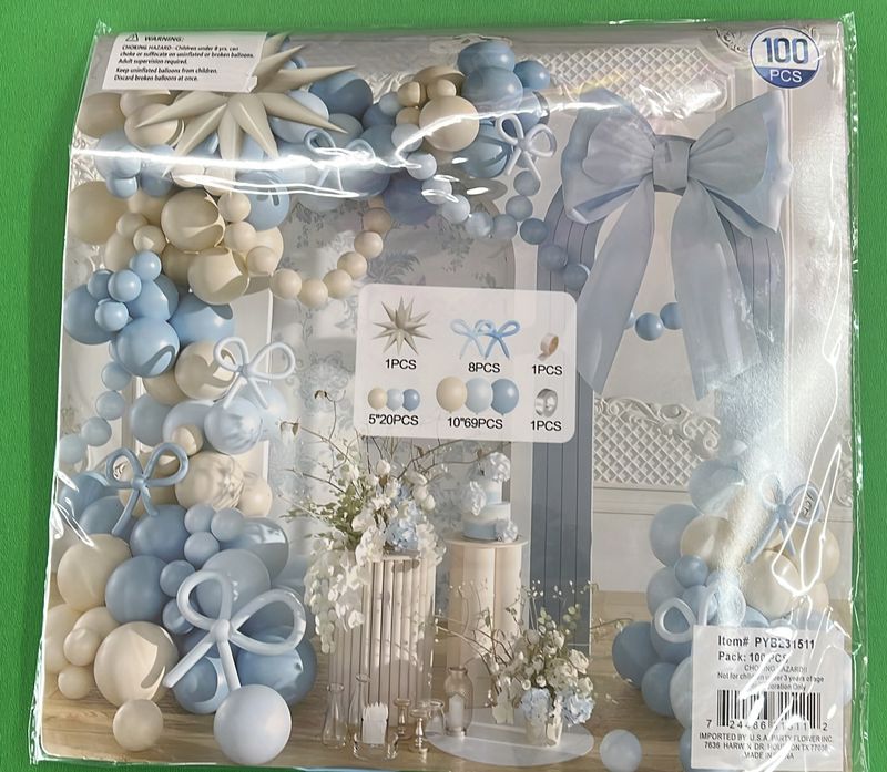 Garland Kit 100pcs L/Blue