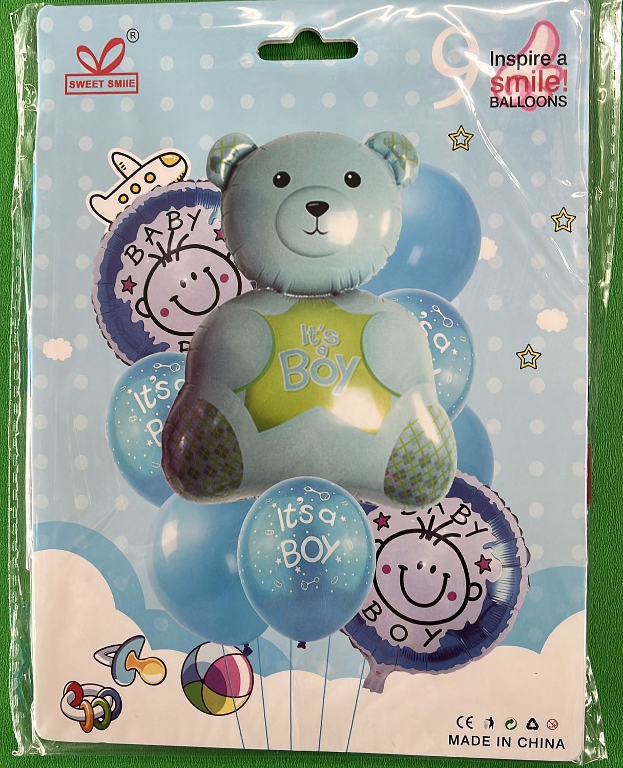 Gender Reveal It&#39;s boy Bouquet 9ct