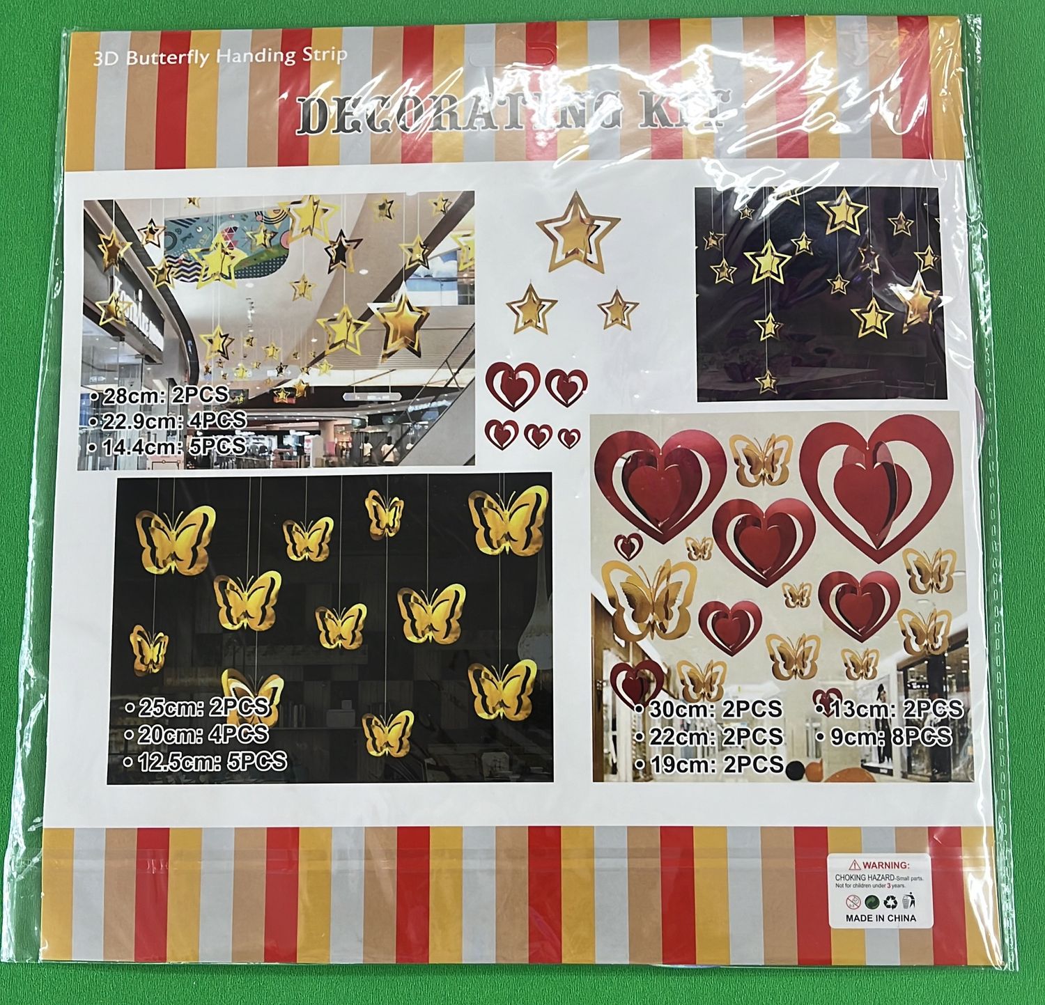 11 Pc  Butterfly Cutouts