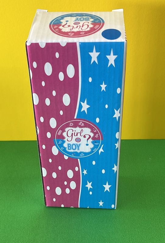 Gender Reveal Powder Spray  Blue 1ct