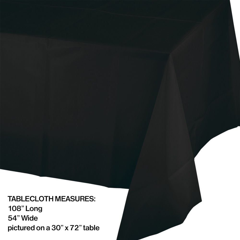Black Velvet Table Cover