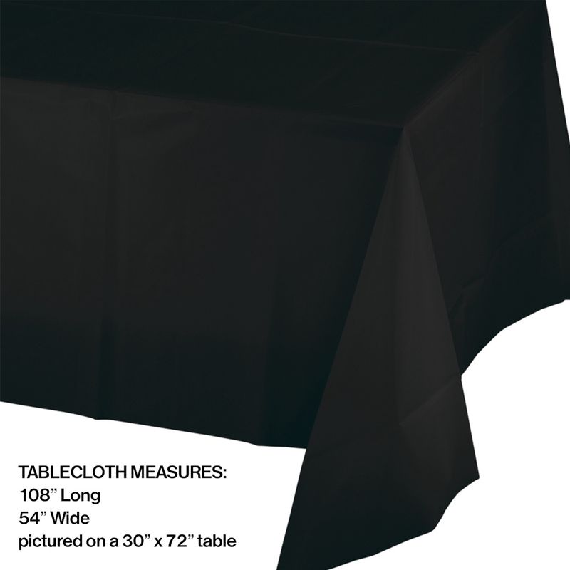 Black Velvet Table Cover