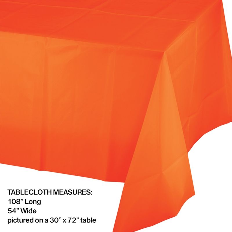 Sunkissed Orange Table Cover